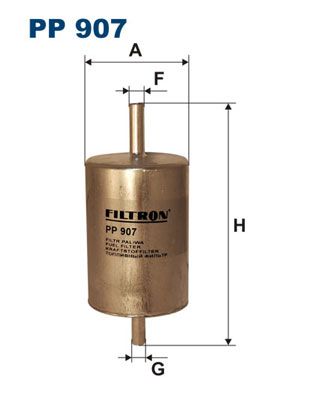 FILTRON Топливный фильтр PP 907