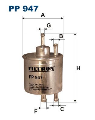 FILTRON Kütusefilter PP 947