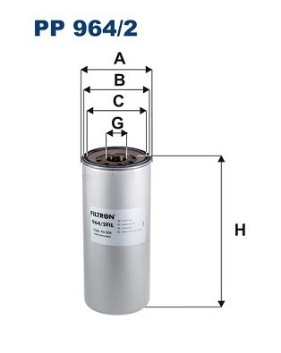 FILTRON Kütusefilter PP 964/2