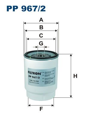 FILTRON Kütusefilter PP 967/2