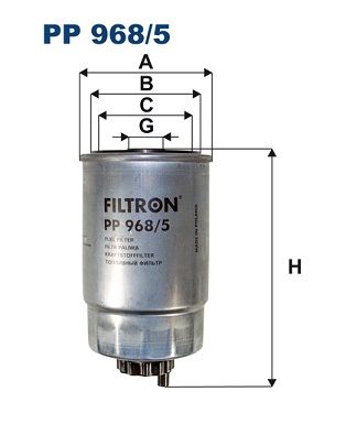 FILTRON Kütusefilter PP 968/5