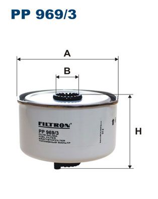 FILTRON Топливный фильтр PP 969/3