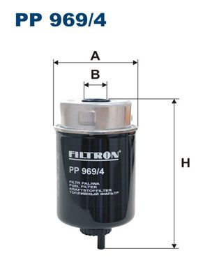 FILTRON Kütusefilter PP 969/4