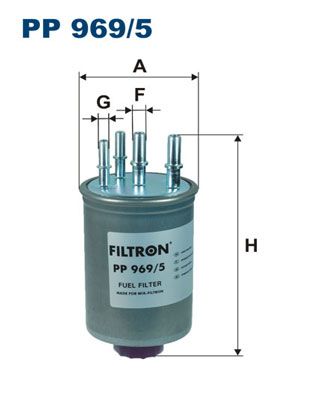 FILTRON Kütusefilter PP 969/5