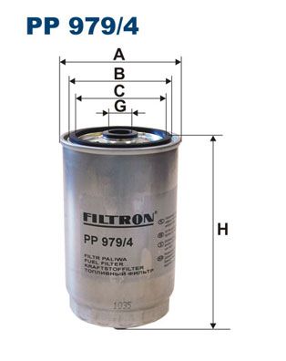 FILTRON Kütusefilter PP 979/4