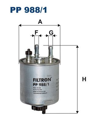 FILTRON Kütusefilter PP 988/1