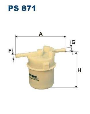 FILTRON Kütusefilter PS 871