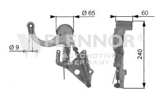 FLENNOR Pingutusrull,soonrihm FA99391