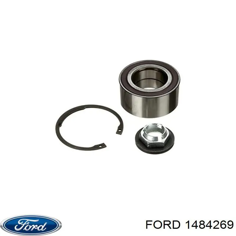 FORD Комплект подшипника ступицы колеса 1484269