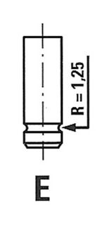FRECCIA Впускной клапан R3447/S