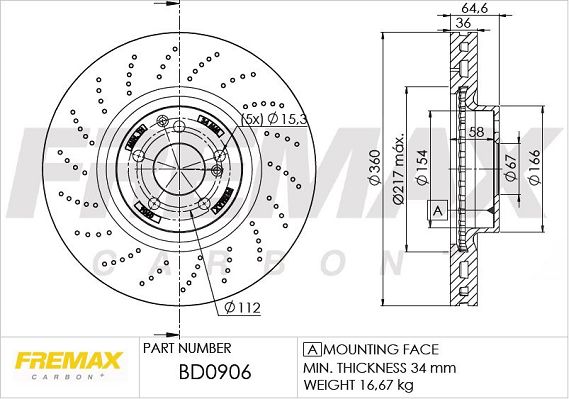 FREMAX Piduriketas BD-0906