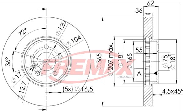 FREMAX Piduriketas BD-1982