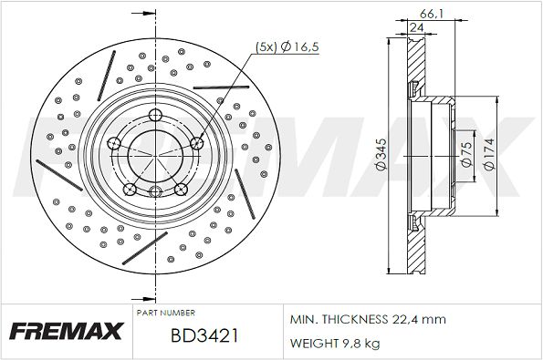 FREMAX Piduriketas BD-3421