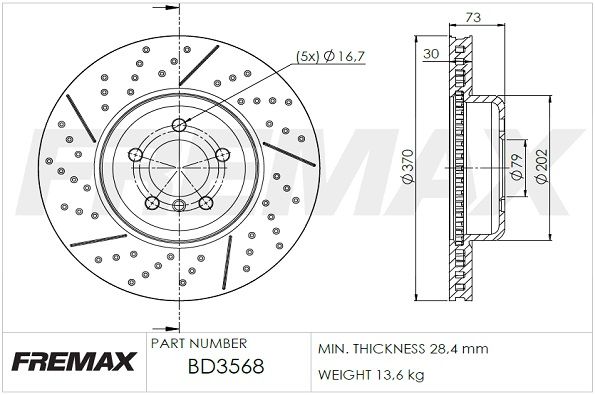 FREMAX Piduriketas BD-3568