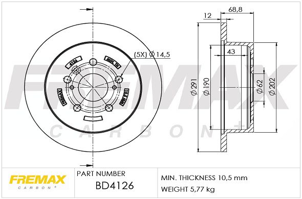 FREMAX Piduriketas BD-4126