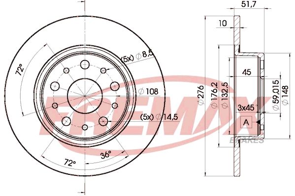 FREMAX Piduriketas BD-4646