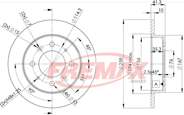 FREMAX Piduriketas BD-5020