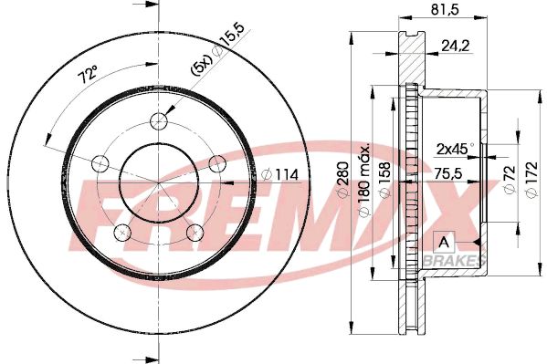 FREMAX Piduriketas BD-5115