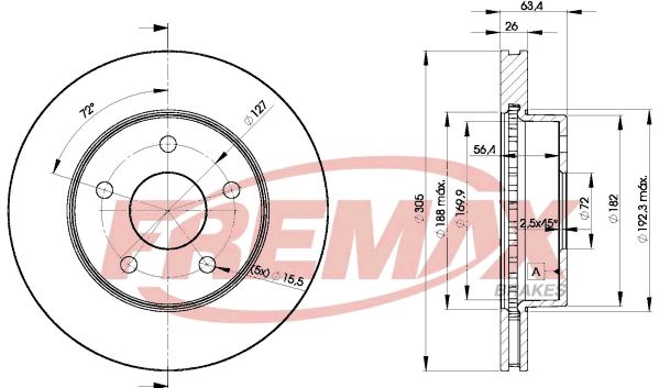 FREMAX Piduriketas BD-5117