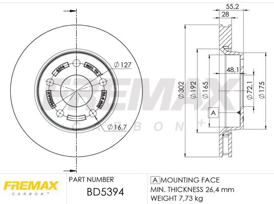 FREMAX Piduriketas BD-5394