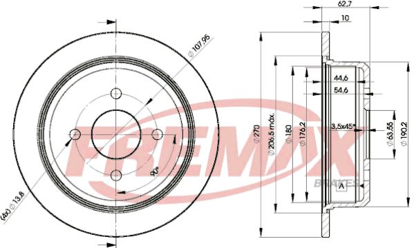 FREMAX Piduriketas BD-5951