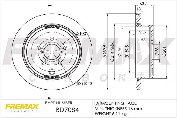 FREMAX Piduriketas BD-7084