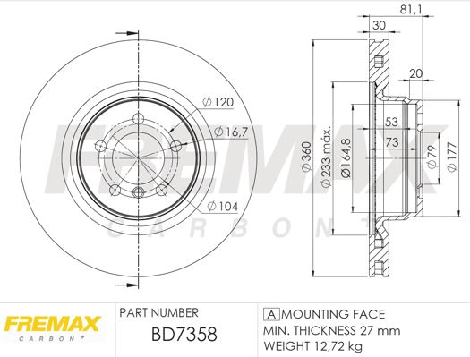 FREMAX Piduriketas BD-7358