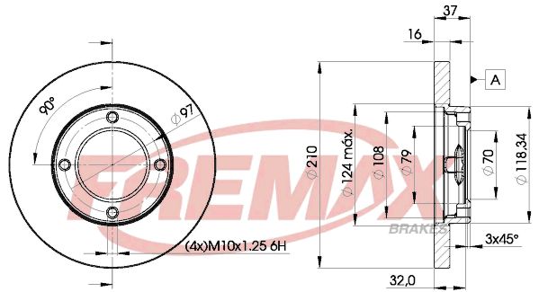 FREMAX Piduriketas BD-8702