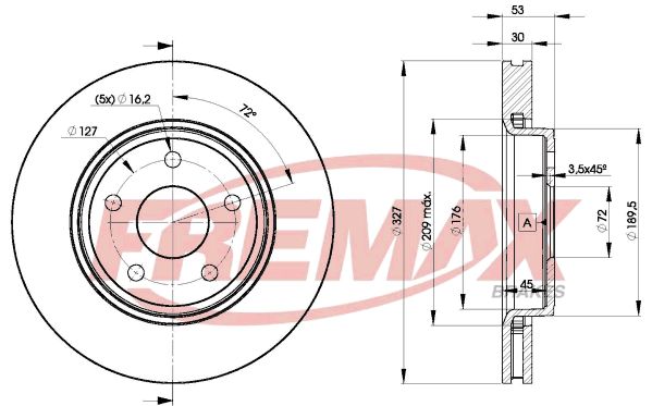 FREMAX Piduriketas BD-9269