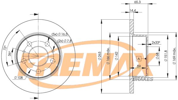 FREMAX Piduriketas BD-9427