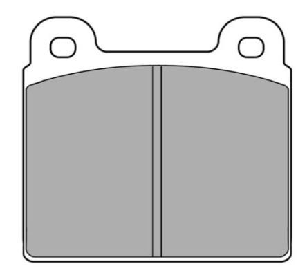 FREMAX Комплект тормозных колодок, дисковый тормоз FBP-0126