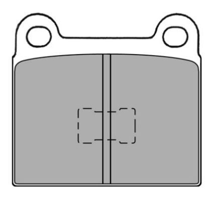 FREMAX Комплект тормозных колодок, дисковый тормоз FBP-0248
