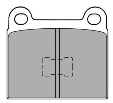 FREMAX Комплект тормозных колодок, дисковый тормоз FBP-0249
