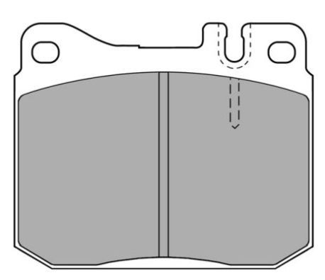 FREMAX Комплект тормозных колодок, дисковый тормоз FBP-0294