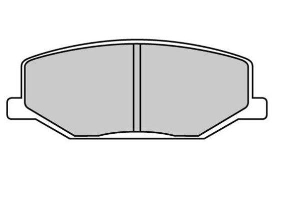 FREMAX Комплект тормозных колодок, дисковый тормоз FBP-0296