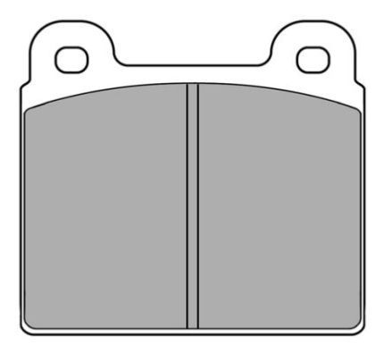 FREMAX Комплект тормозных колодок, дисковый тормоз FBP-0308