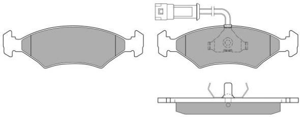 FREMAX Piduriklotsi komplekt,ketaspidur FBP-0353-01