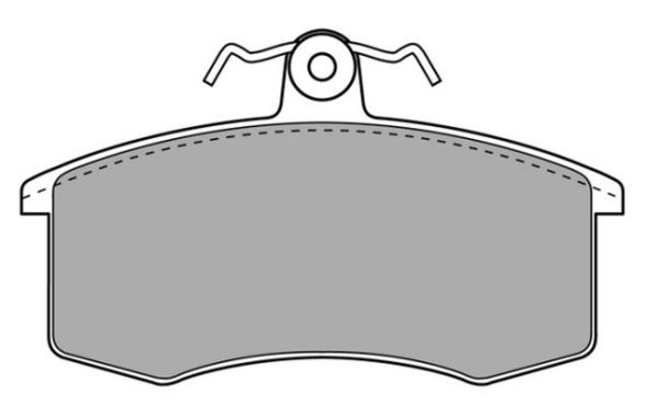 FREMAX Комплект тормозных колодок, дисковый тормоз FBP-0492