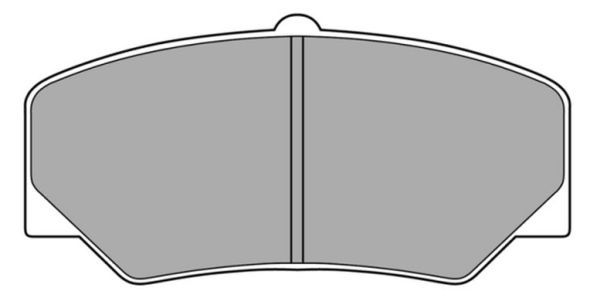 FREMAX Комплект тормозных колодок, дисковый тормоз FBP-0498