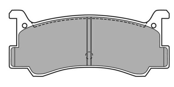 FREMAX Комплект тормозных колодок, дисковый тормоз FBP-0588