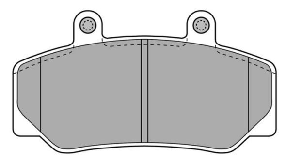 FREMAX Комплект тормозных колодок, дисковый тормоз FBP-0618