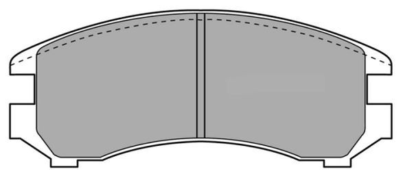 FREMAX Комплект тормозных колодок, дисковый тормоз FBP-0777
