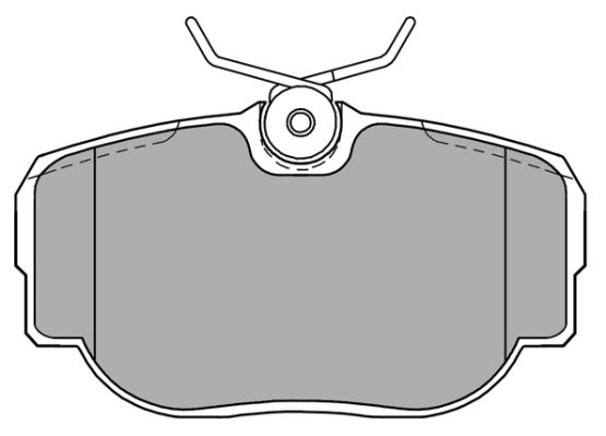 FREMAX Комплект тормозных колодок, дисковый тормоз FBP-0897