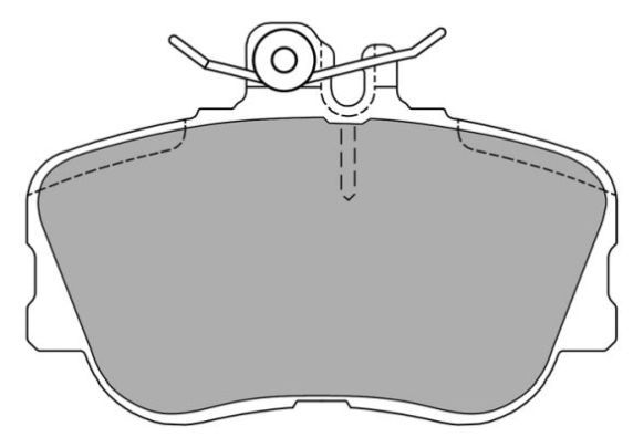 FREMAX Комплект тормозных колодок, дисковый тормоз FBP-0905