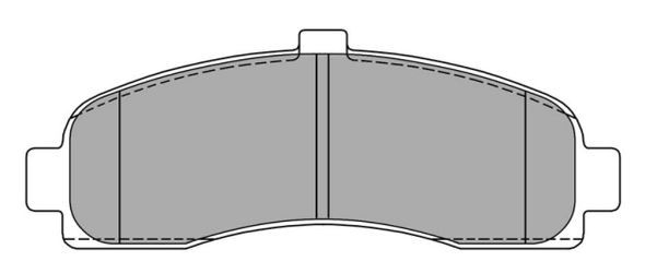 FREMAX Piduriklotsi komplekt,ketaspidur FBP-0921