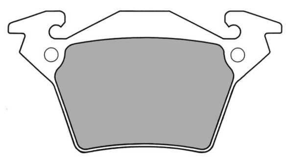 FREMAX Комплект тормозных колодок, дисковый тормоз FBP-1134