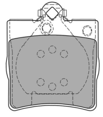 FREMAX Комплект тормозных колодок, дисковый тормоз FBP-1139