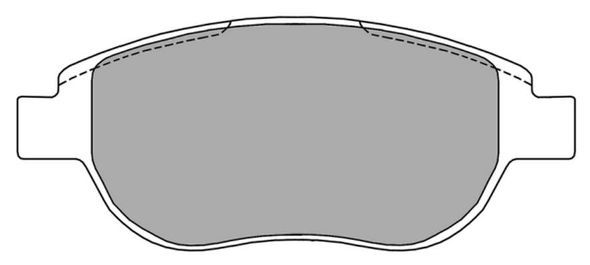 FREMAX Комплект тормозных колодок, дисковый тормоз FBP-1217