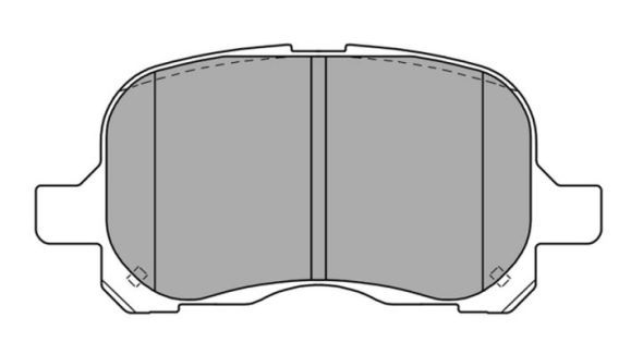 FREMAX Piduriklotsi komplekt,ketaspidur FBP-1242