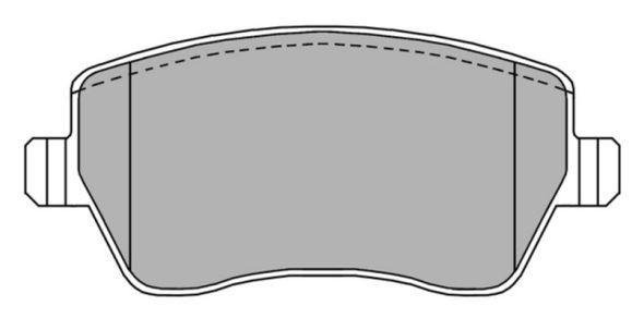 FREMAX Комплект тормозных колодок, дисковый тормоз FBP-1337